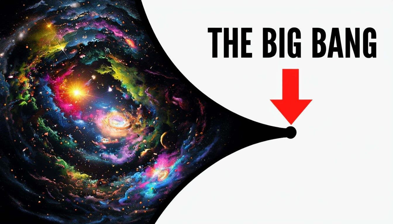 Explainer video about the Big Bang: YouTube Video Thumbnail