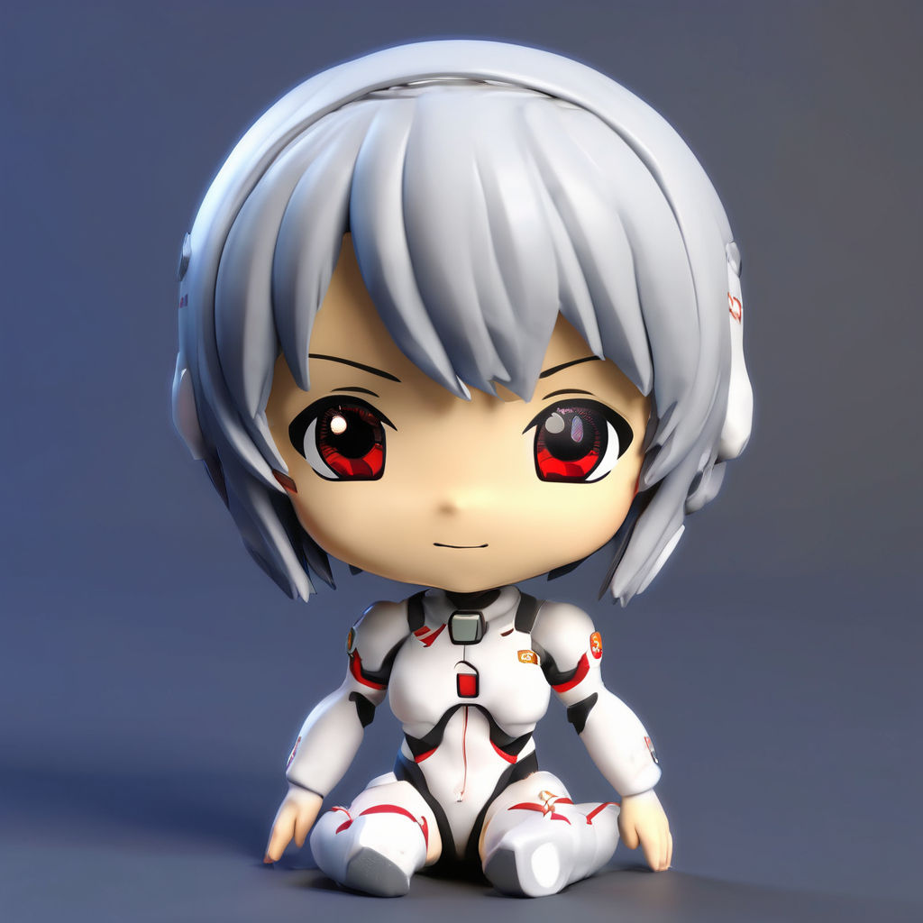 Chibi Ayanami Rei by Sergey - Playground