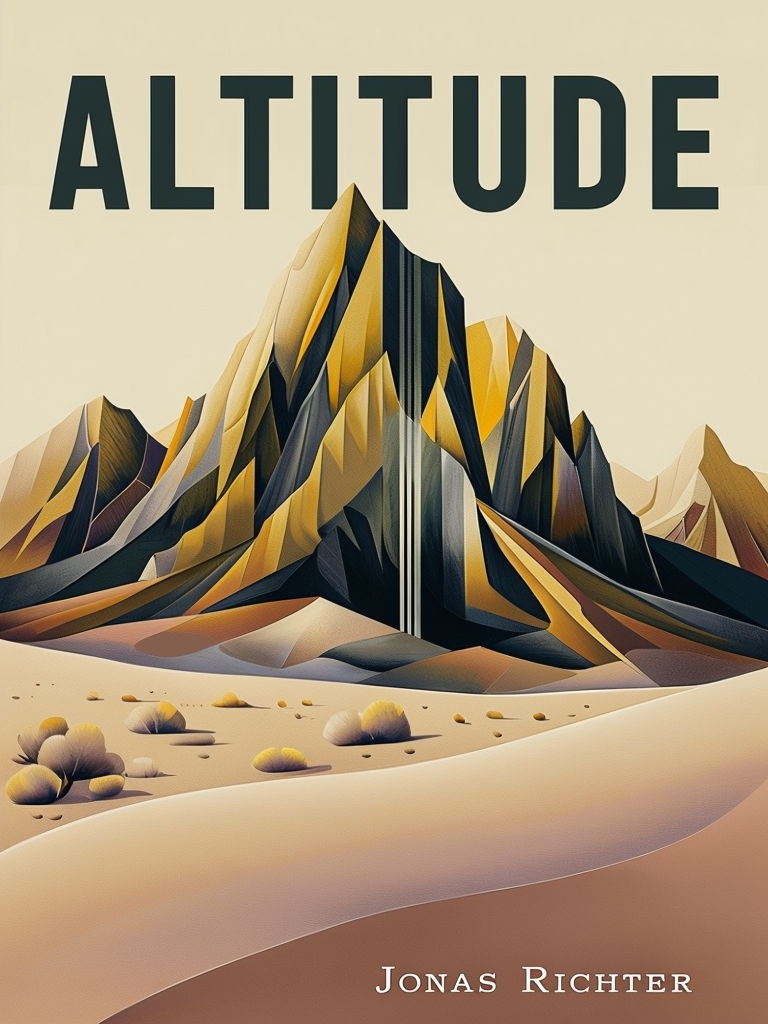 Tranquil Desert Landscape Minimalist ALTITUDE EBook Cover