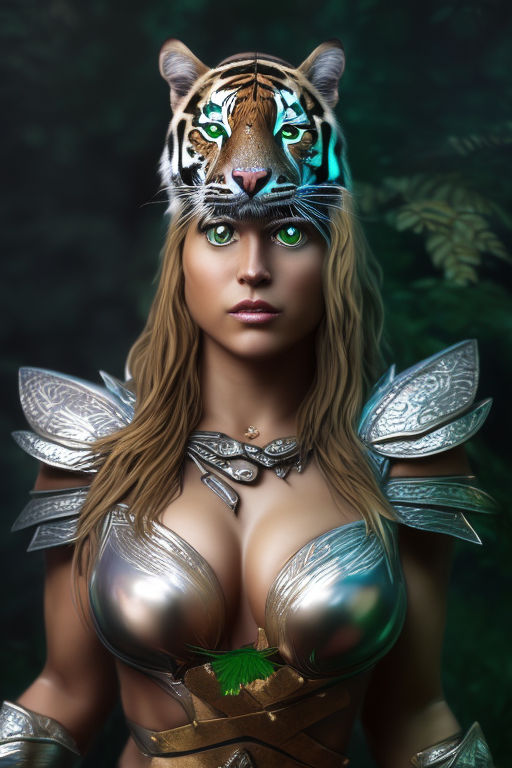 An Amazon Warrior Fictional Feline Female And Tanned Charact By Phenix Magnus Playground 7494