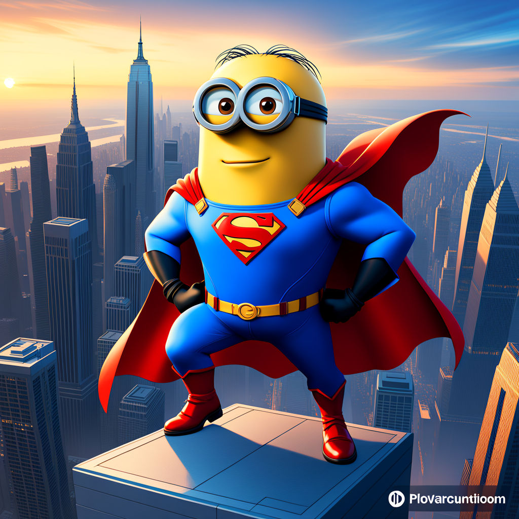 Minion as Superman