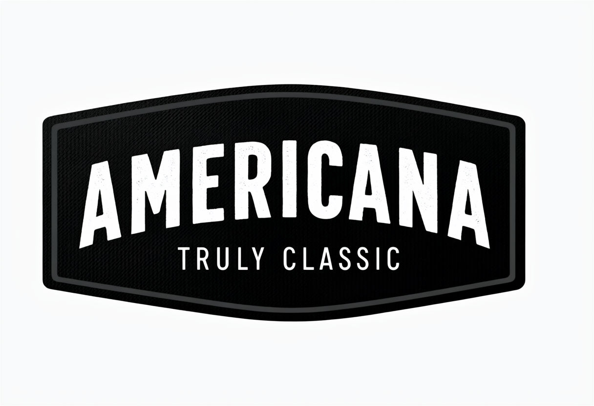 Bold Americana Vintage Logo Design for Hats