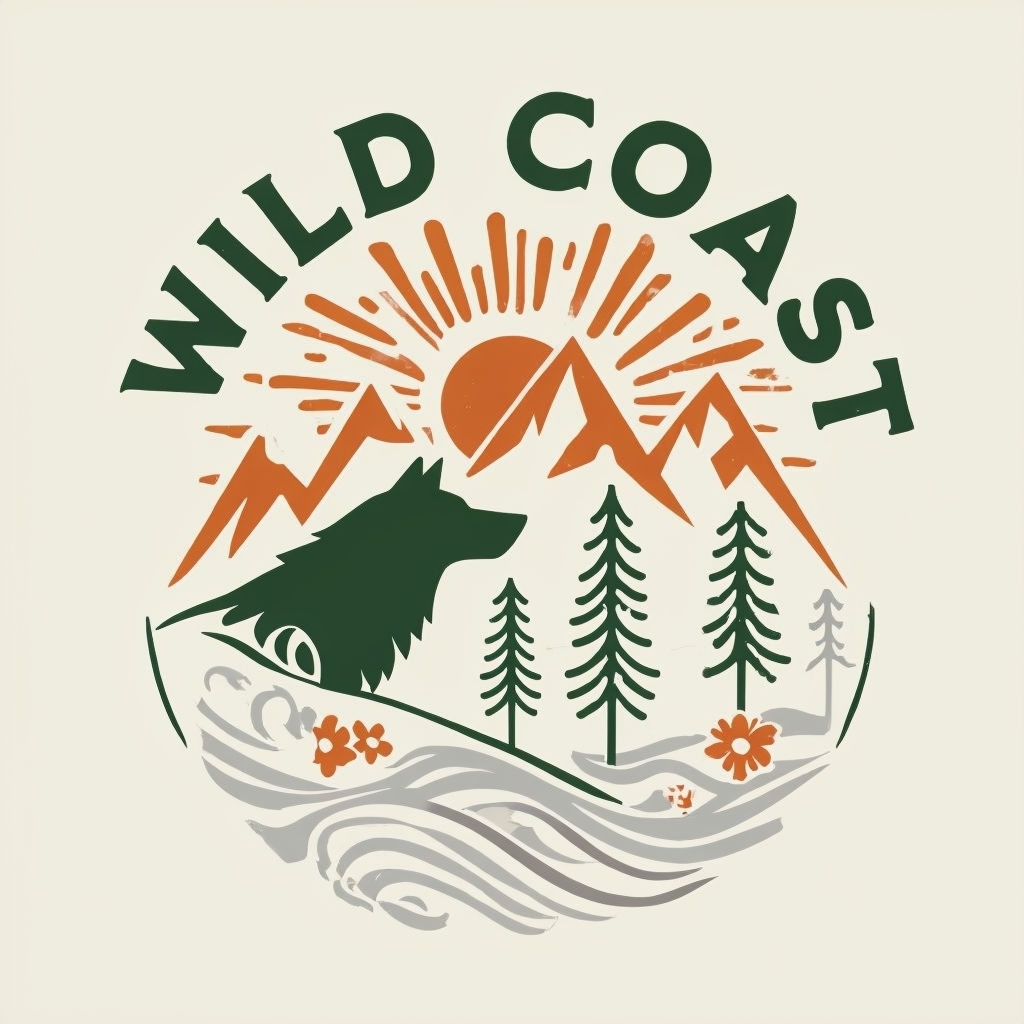 Vintage Inspired Wild Coast Adventure Poster