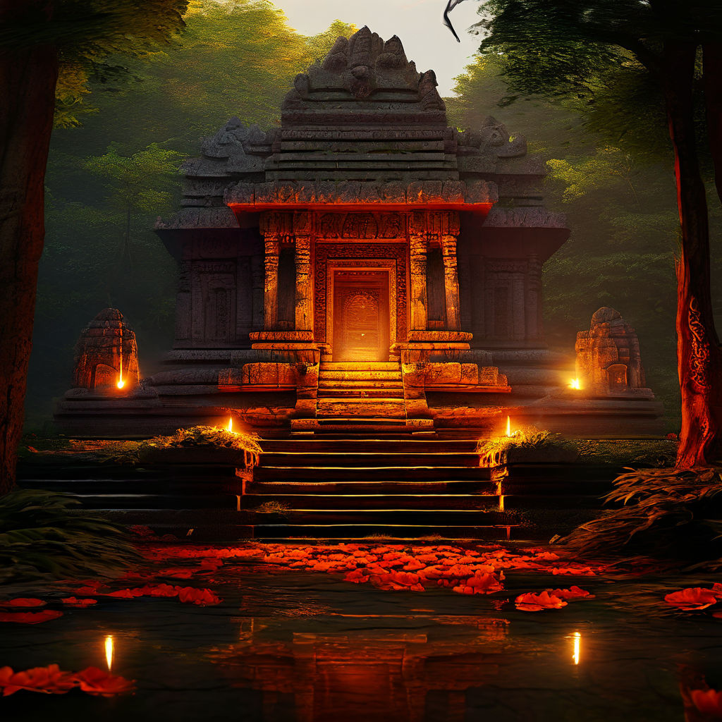 An ancient Indian temple by Dhiraj Kumar - Playground