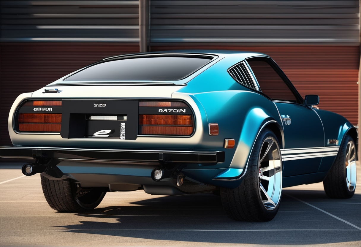 Retro Mod Datsun 280zx Blends Classic Silhouette With Modern By