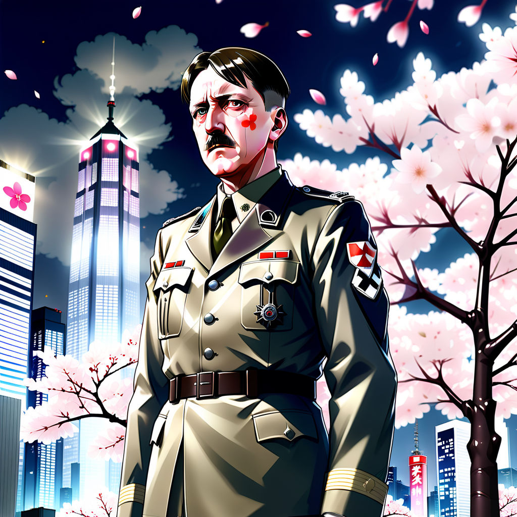 A reinterpretation of Adolf Hitler as an anime character by CAMO ...