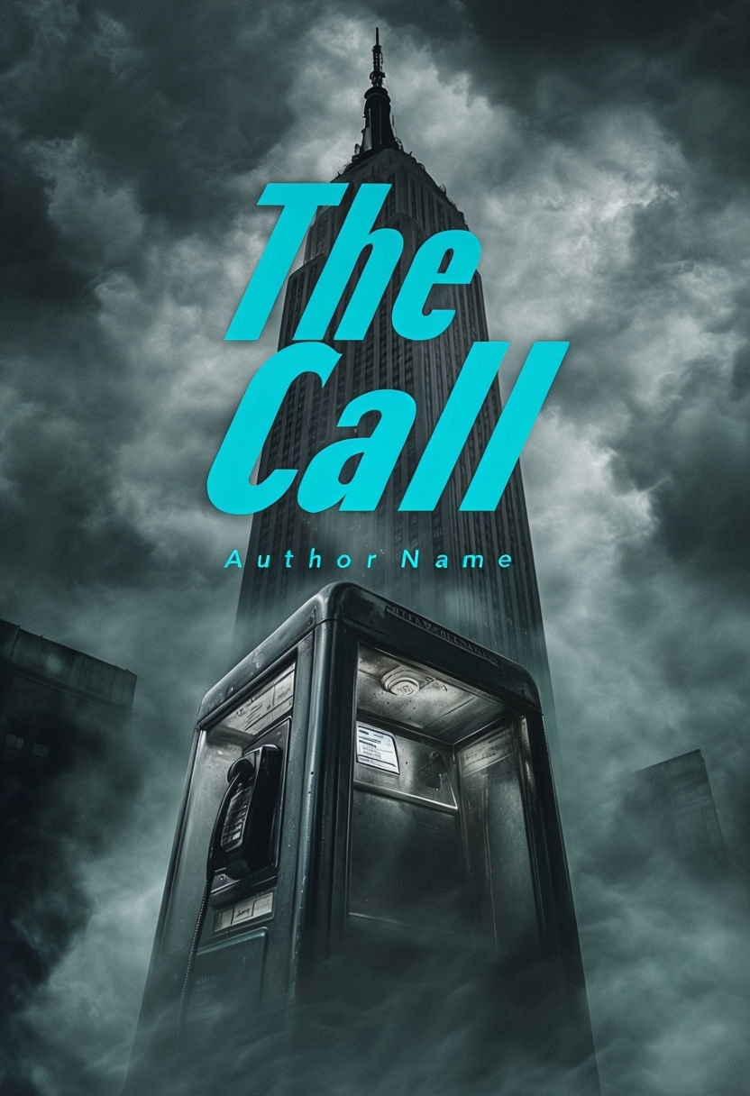 Dramatic Vintage Payphone Booth with Fog EBook Cover