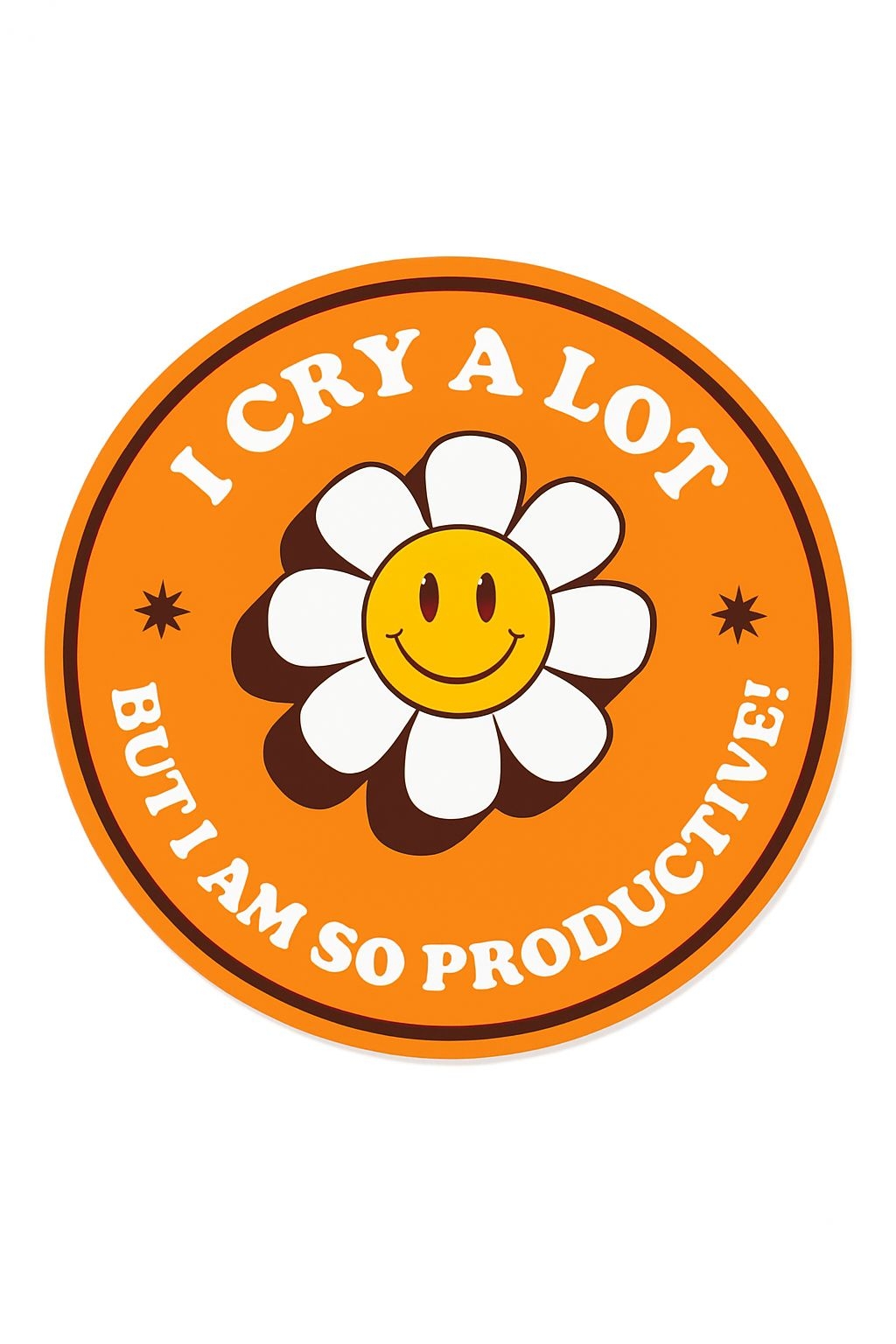 Playful Daisy Motivational Quote T-Shirt Design