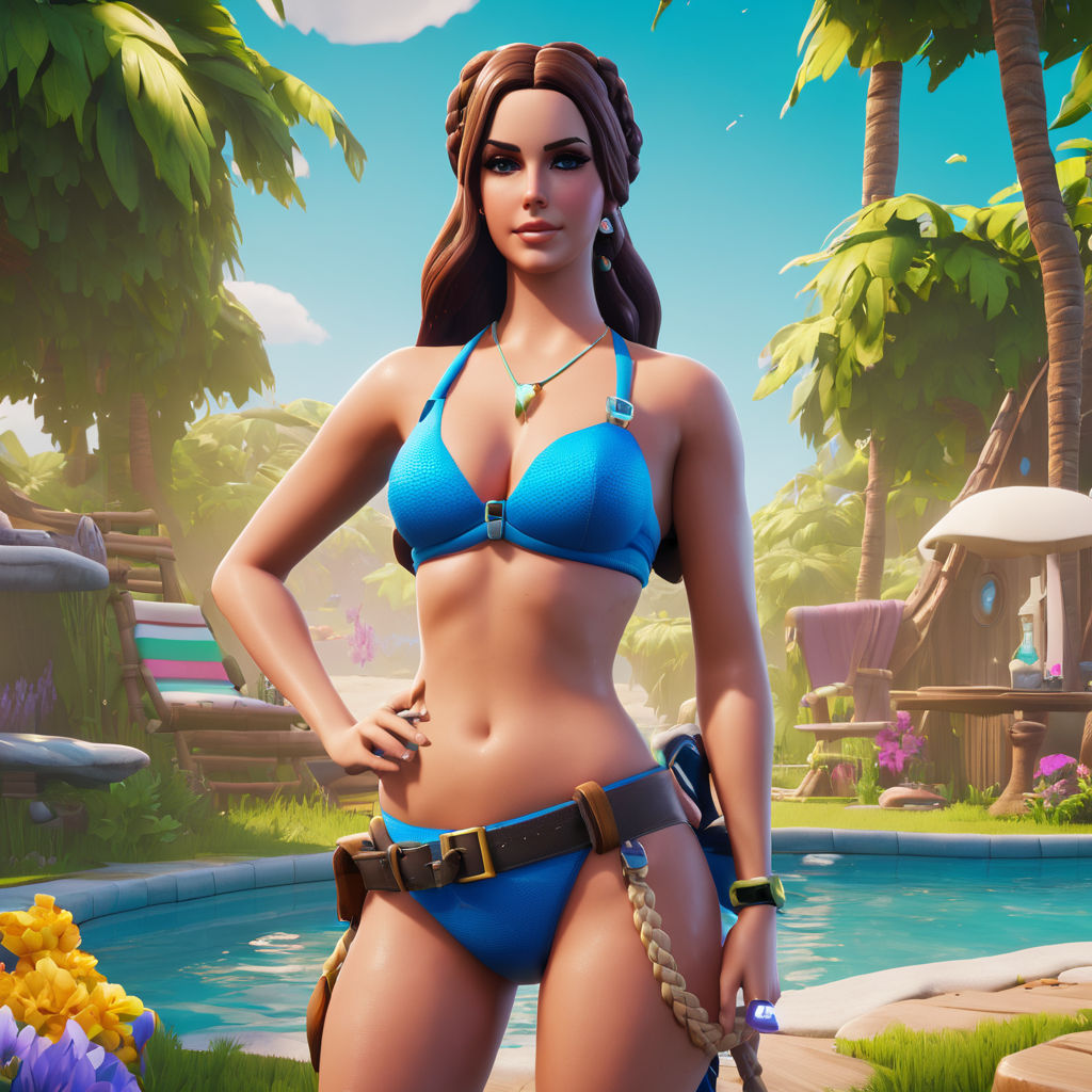 Fortnite Aura in Bikini