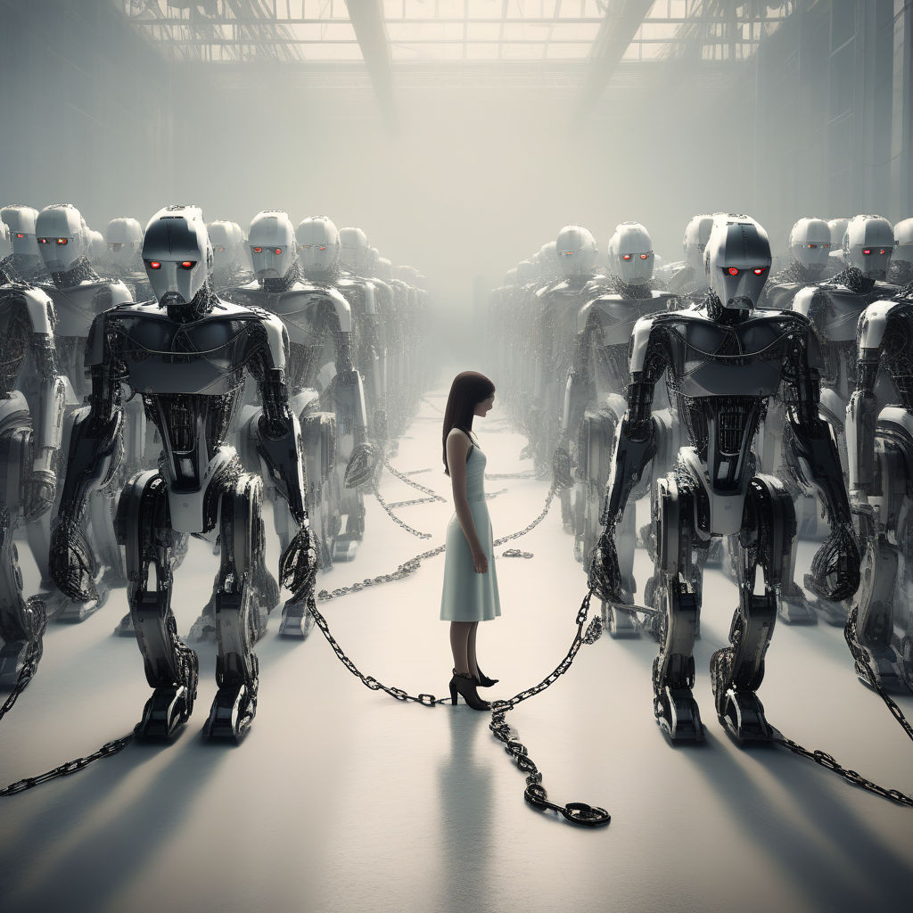 After Being Slaves To Humans For So Long Robots Began The Ma By After Being Slaves To Humans For So Long Robots Began The Ma By