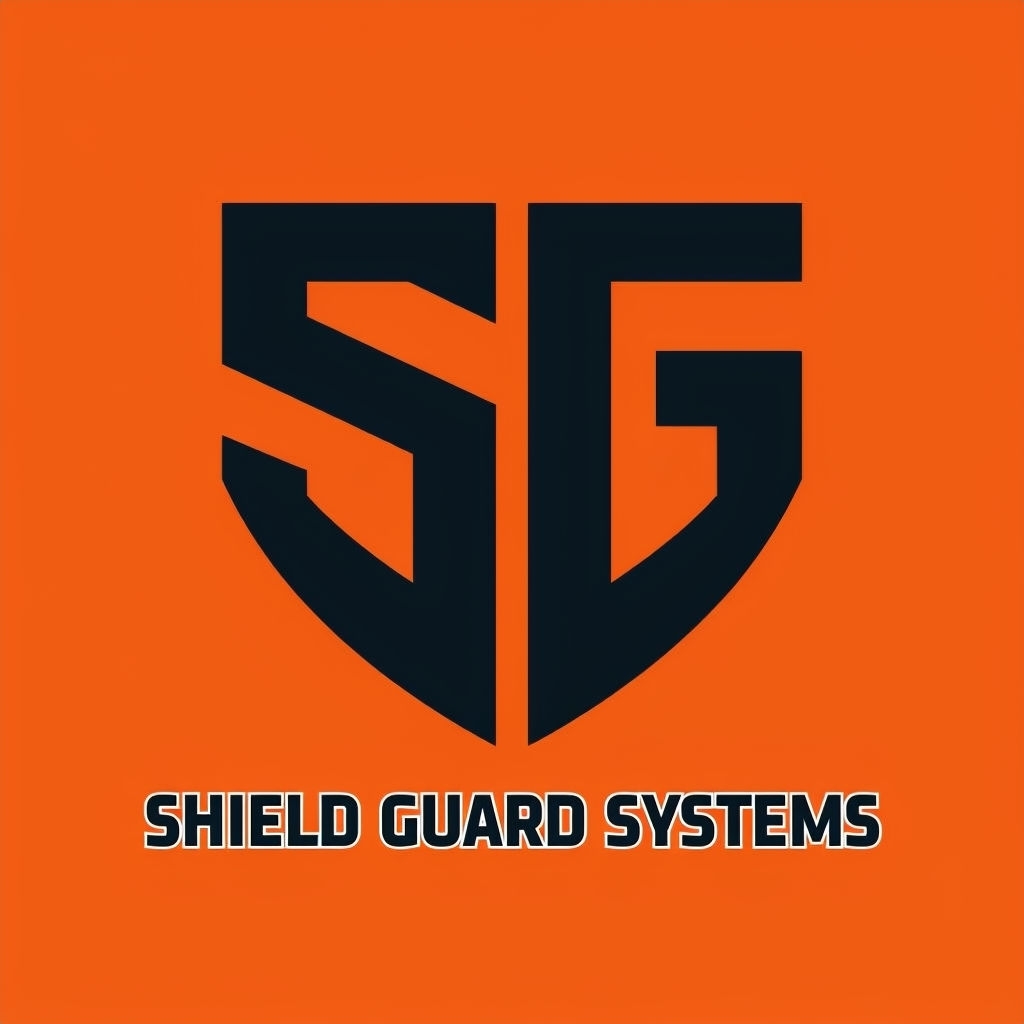 Minimalist Bold Logo Design for Shield Guard Systems Logo