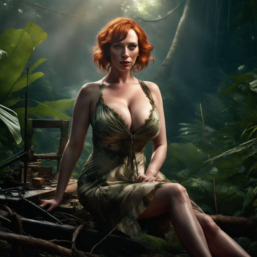 Pinup poster of Christina Hendricks