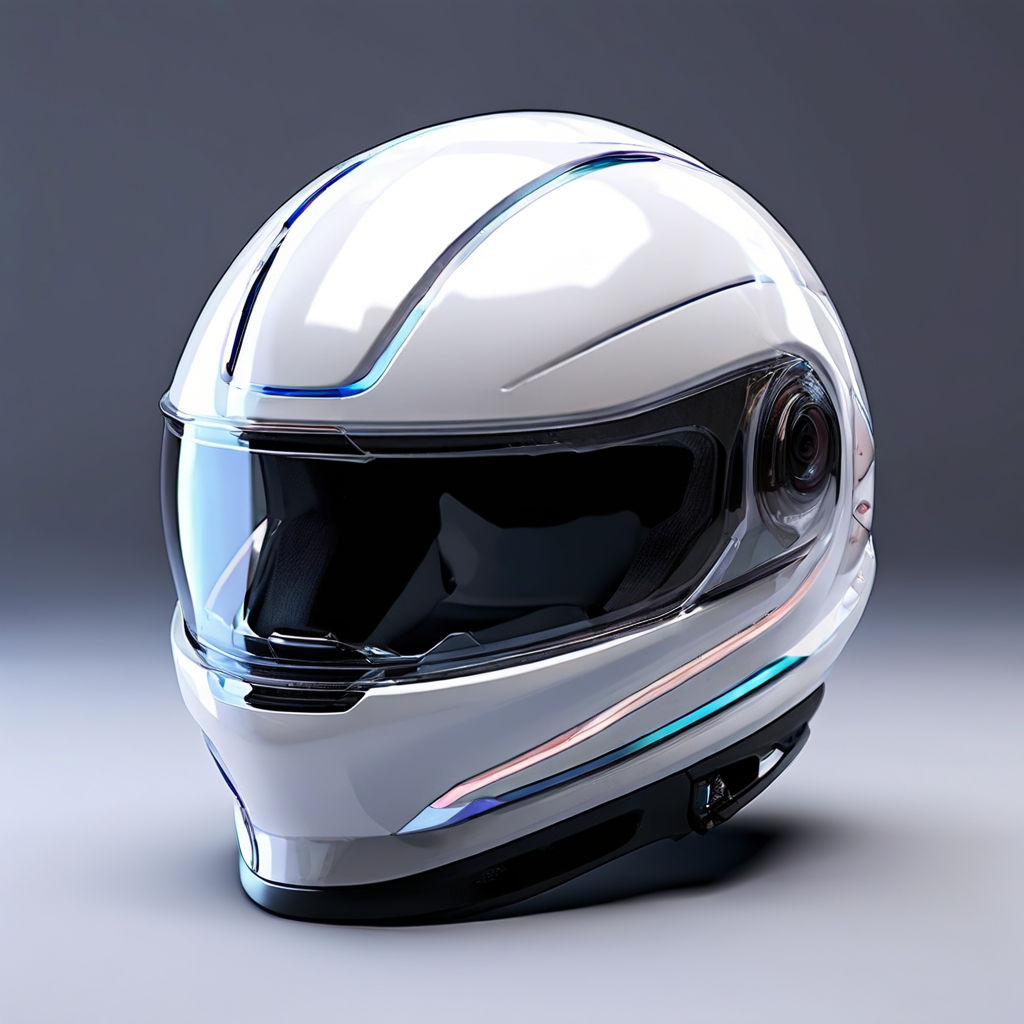 1. **Helmet Structure:** The helmet's structure would be aer... by ...