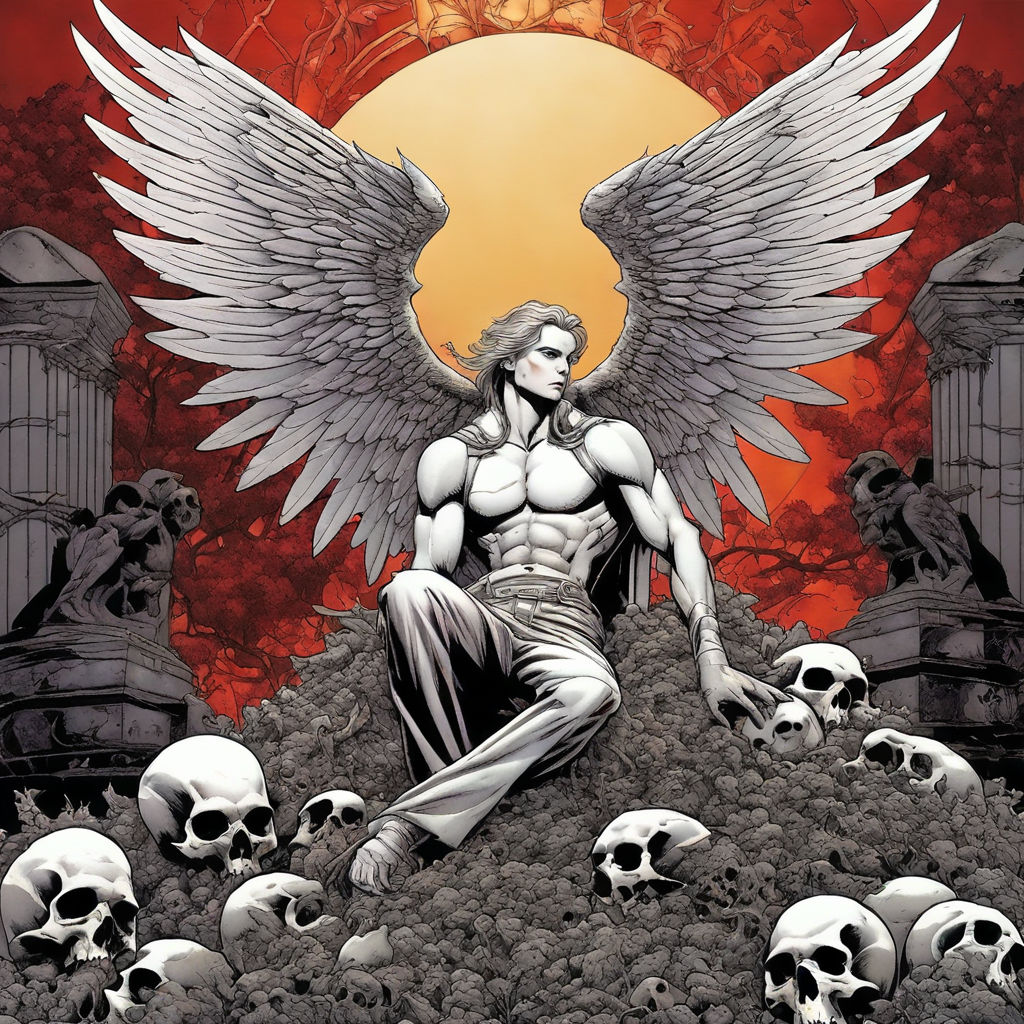 A comic book cover in Michael Turner style of a Classic repr... by Jon