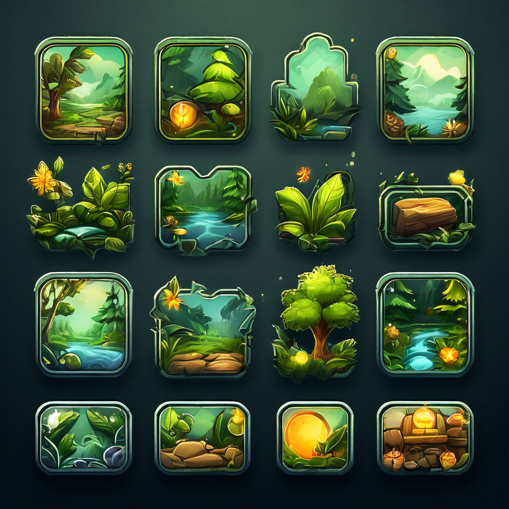 Game gui menu assets sprites widgets buttons quit resume nat... by ...
