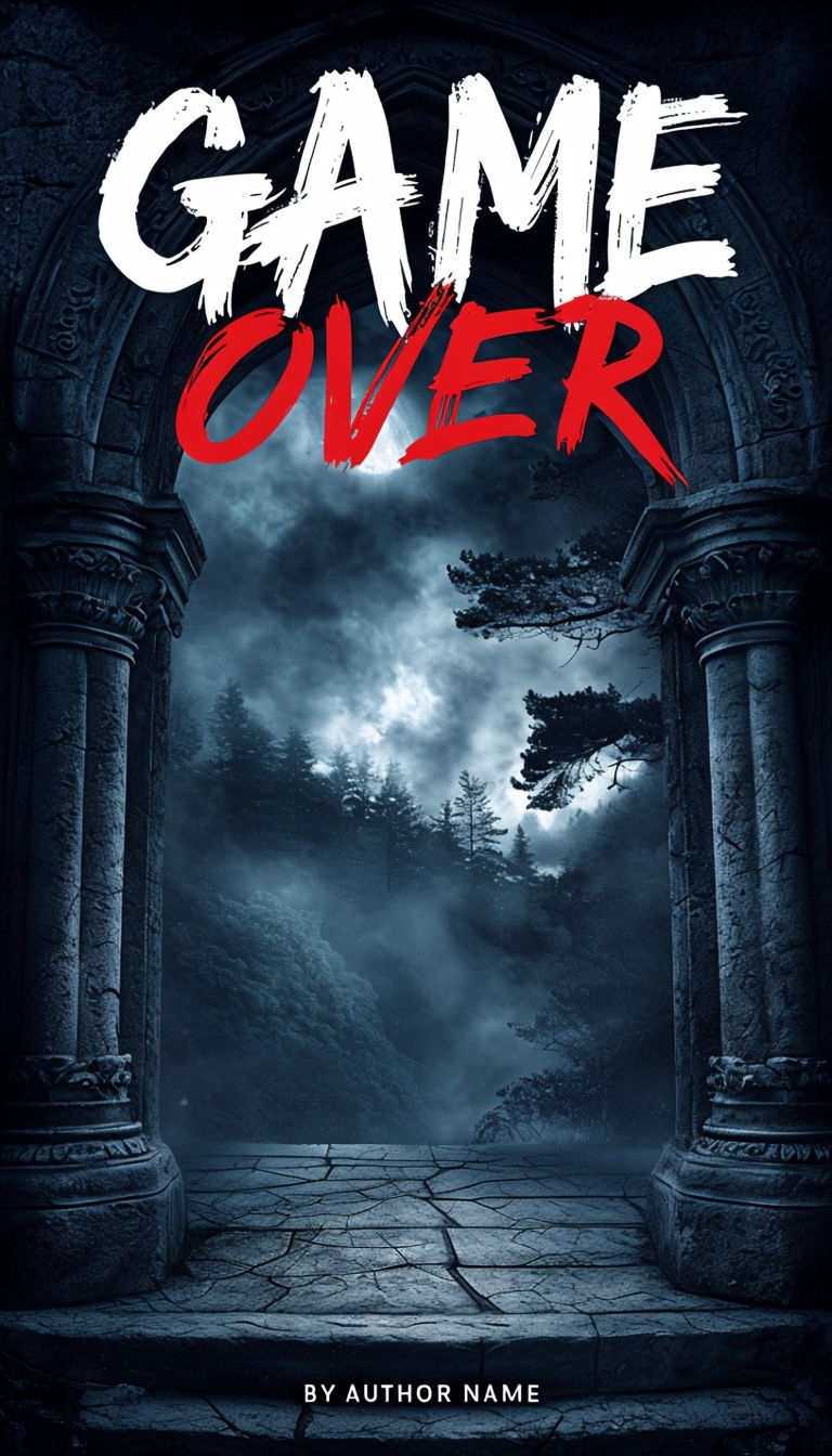 Gothic Dark Forest Archway with Mystical Atmosphere EBook Cover