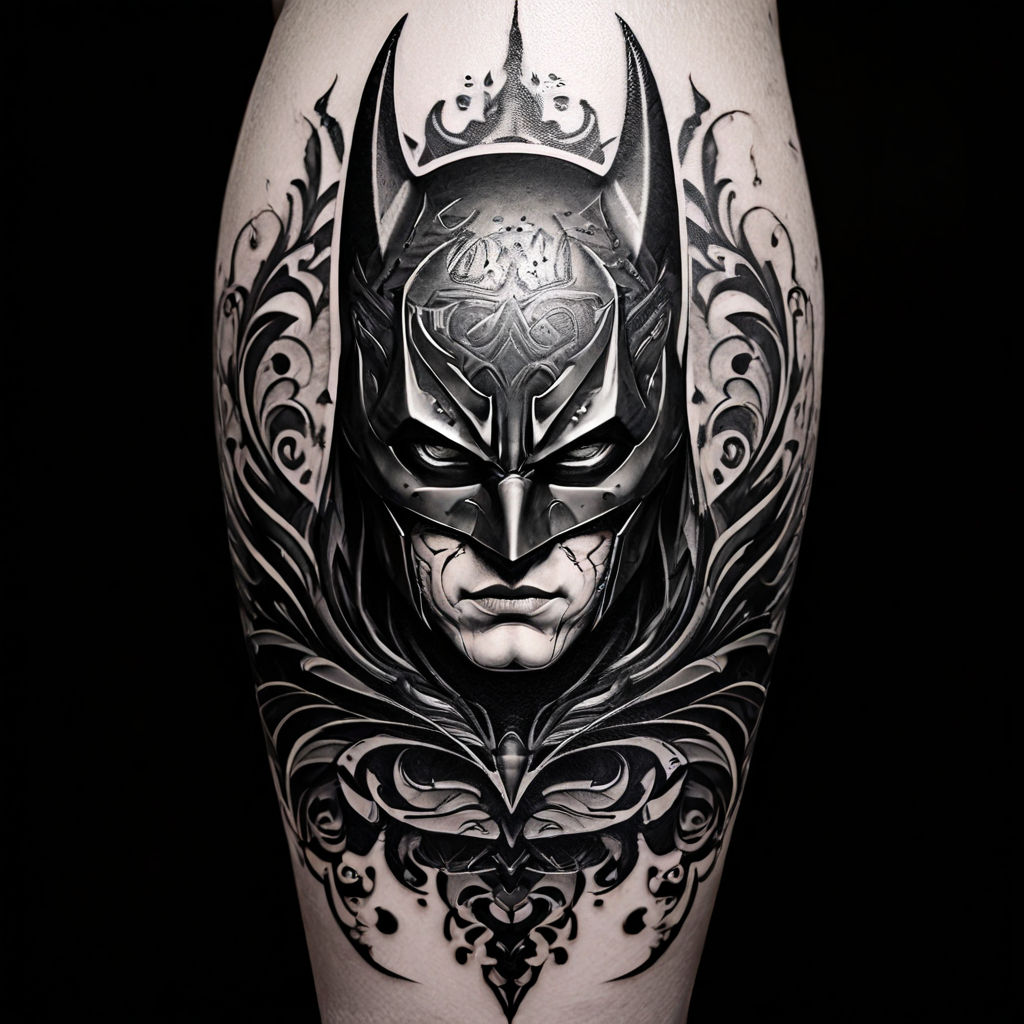 Bat Tattoo Embroidery Design | AnnTheGran.com
