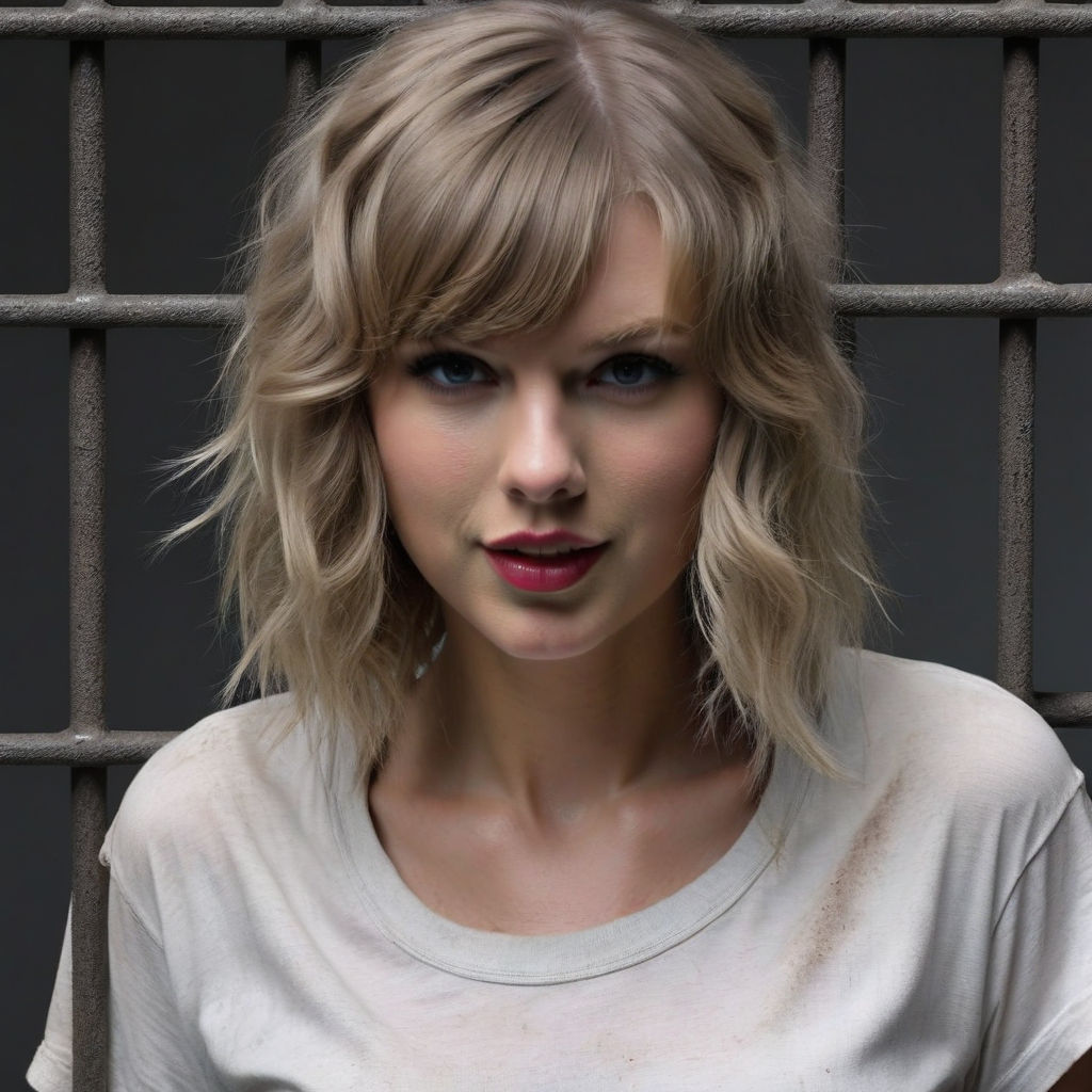 Taylor swift as a lunatic at an asylum by eli playground