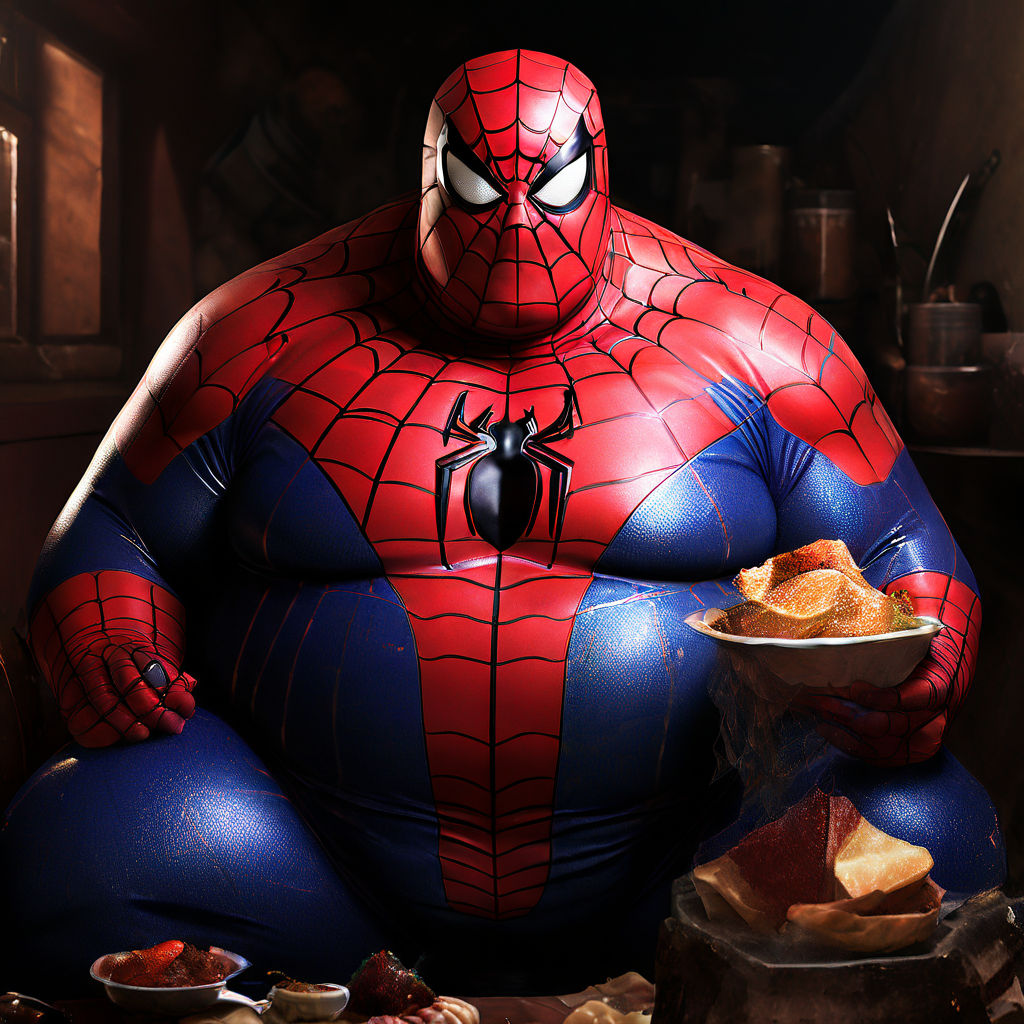 Fat body brazilian spiderman