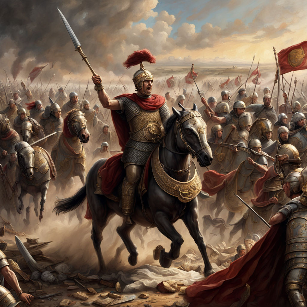 Scipio Africanus leads the Roman army by nassim hadri - Playground