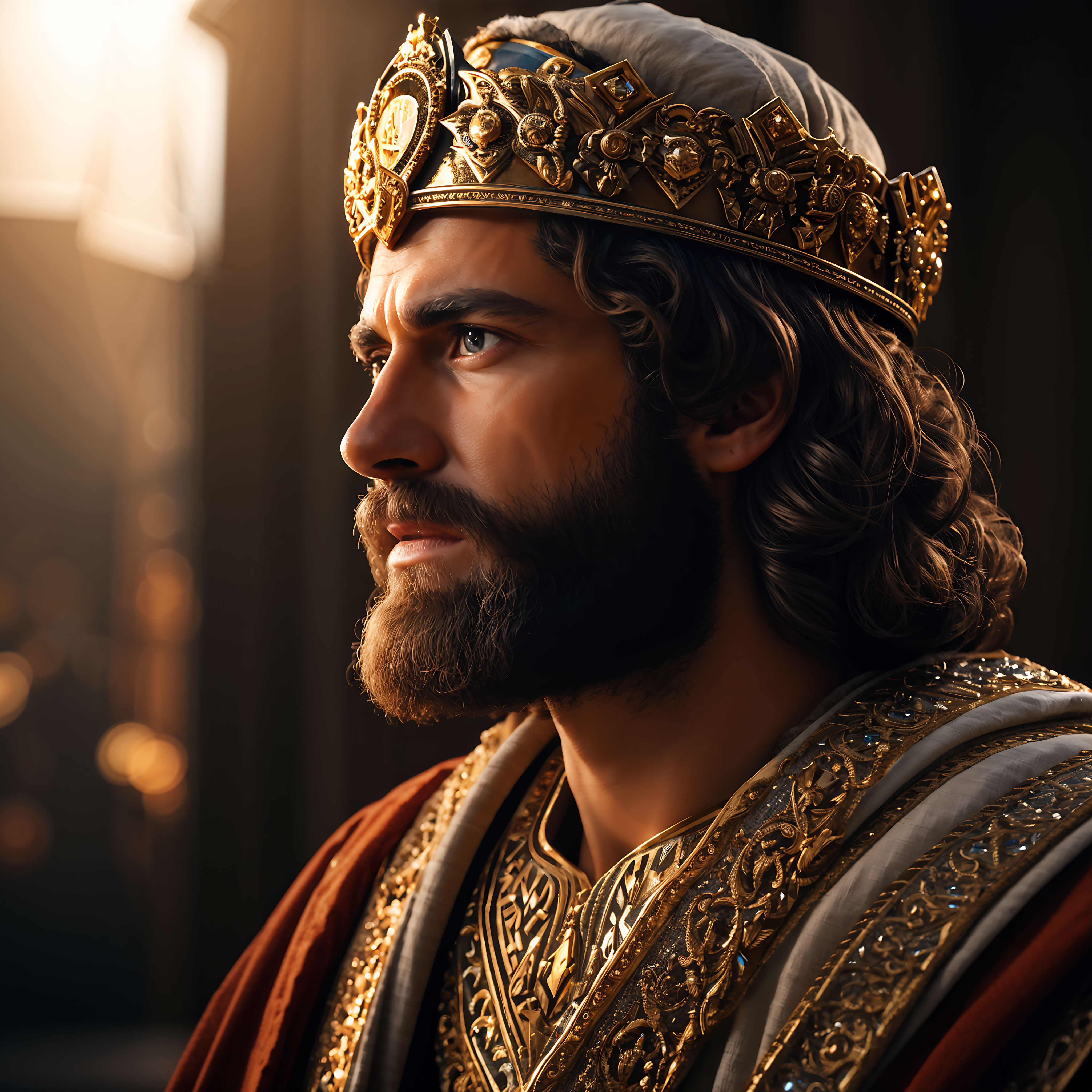 KING DAVID OF ISRAEL by Amanda Ribeiro - Playground