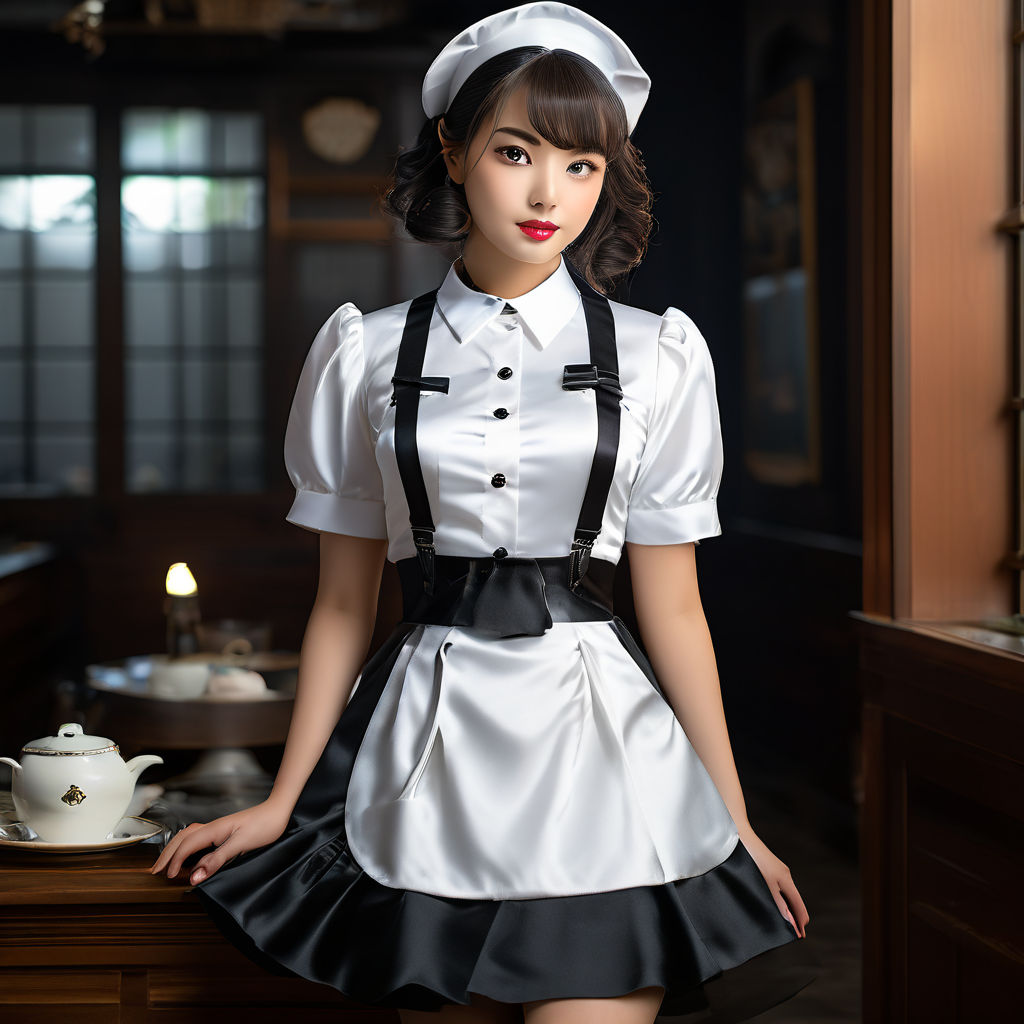 male in maid outfit