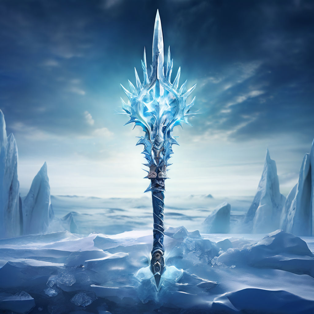 A person whohave an ice trident that can freeze a kingdom by Poom ...