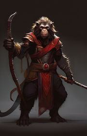 DND 5e demonic wukong monkey king warlock using dark spells ... by ...