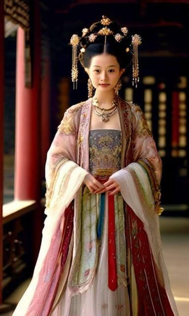 Imagining a princess in China 500 years ago places us in the... by 김틱톡 ...