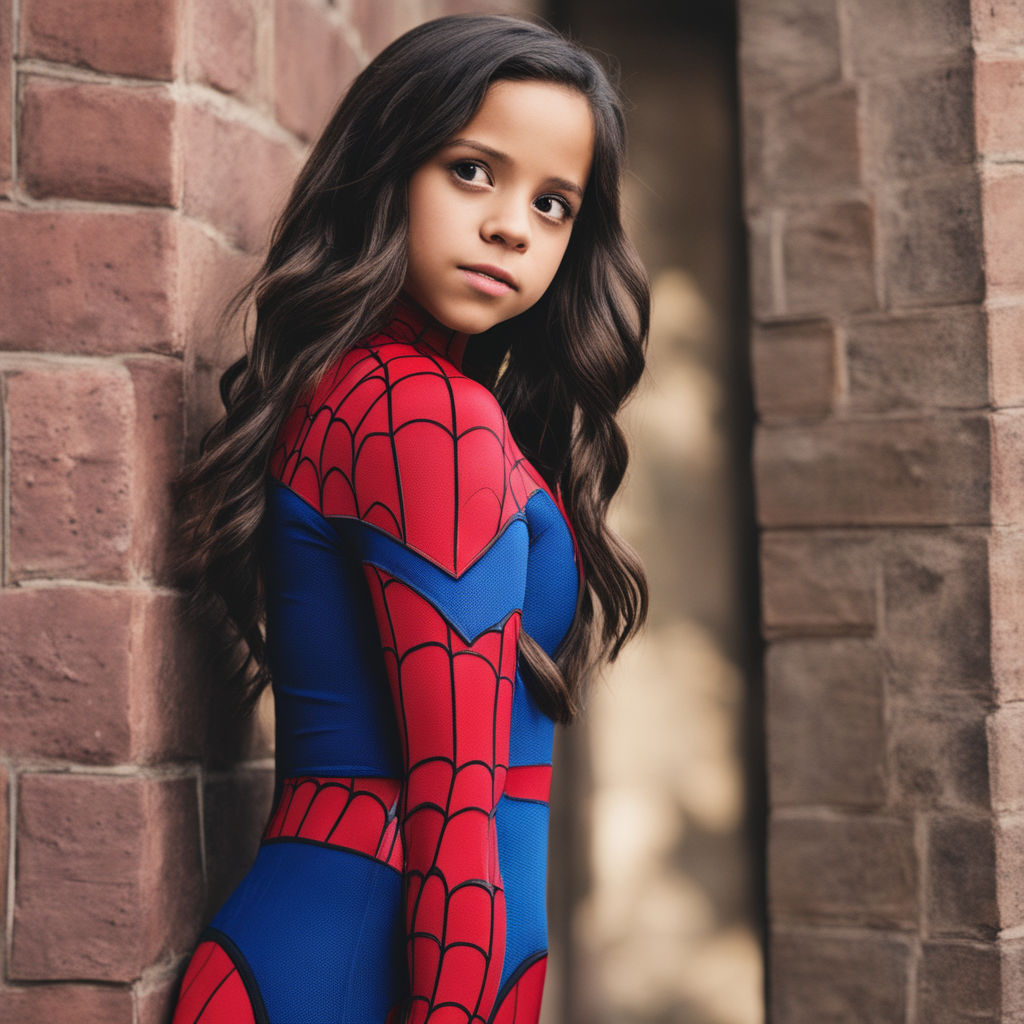 Jenna Ortega As Spider Man By Ionut Dascaleanu Playground