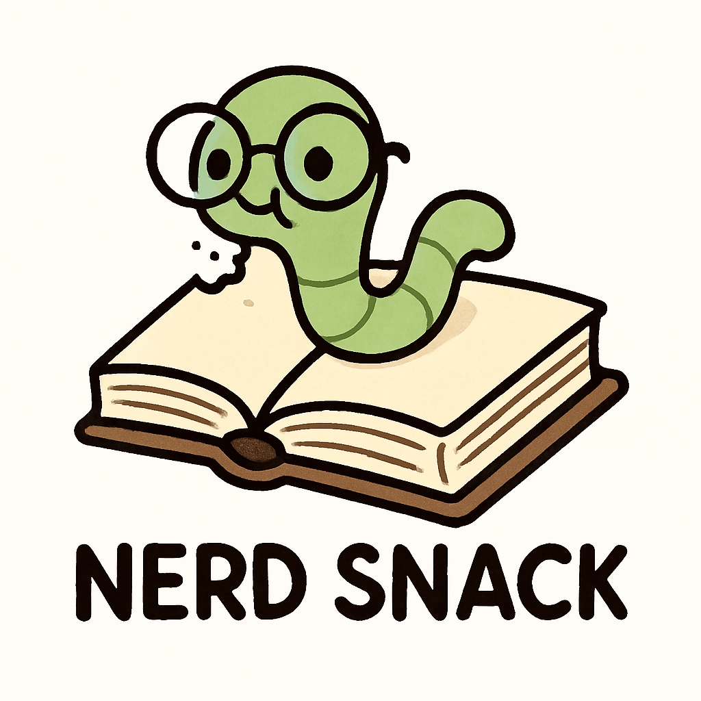 Cute Cartoon Worm Reading Book with Nerd Snack Text Mug
