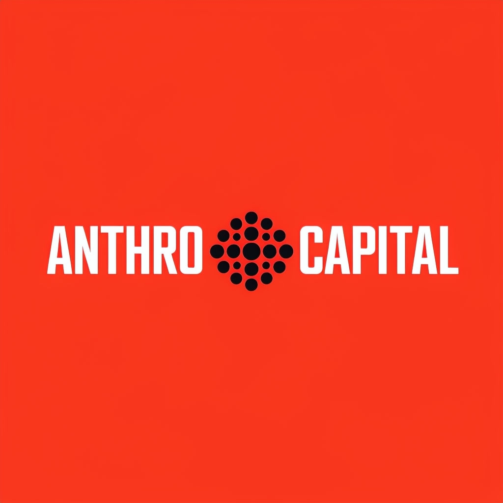 Bold Modern Anthro Capital Logo with Abstract Design