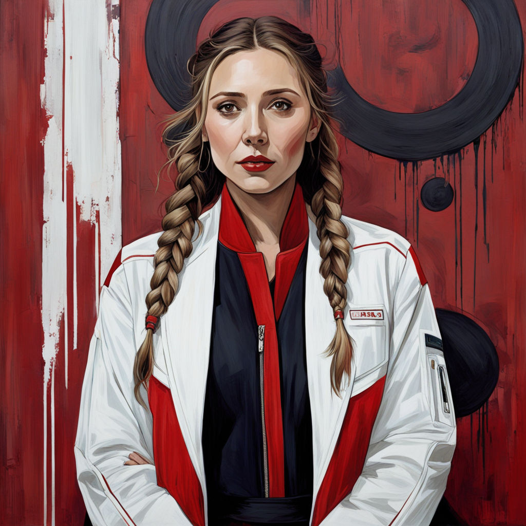 Prompt : a sigma girl ft. Elizabeth Olsen