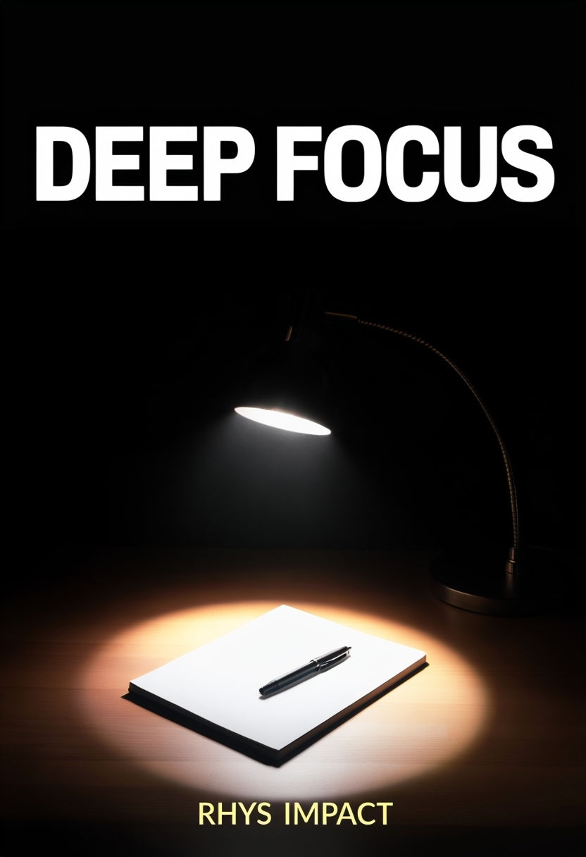 Deep Focus: A Productivity Self-Help Guide EBook Cover
