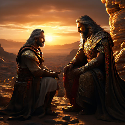 General Naaman tried to visit the prophet Elisha to heal his... by Lyu ...