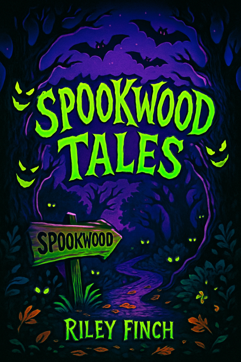 Spookwood Tales: Eerie Forest Adventure by Riley Finch EBook Cover