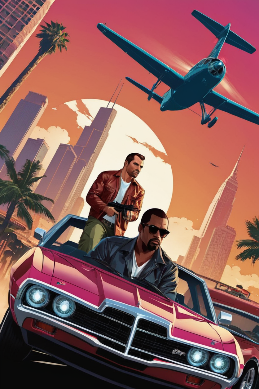 GTA movie poster Created by Jon Foster and Martin Ansin and ... by ...