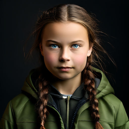 Greta Thunberg by Andy Sturgeon - Playground