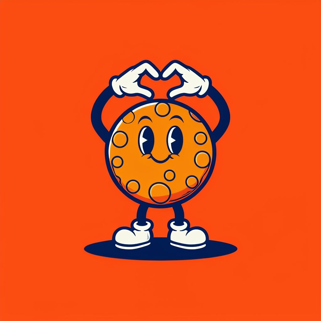 Playful Cartoon Cheese Character with Shaka Gesture Sticker