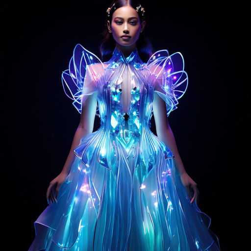 Luminescence is an AI Fashion Collection designed with opule... by 황의하 ...