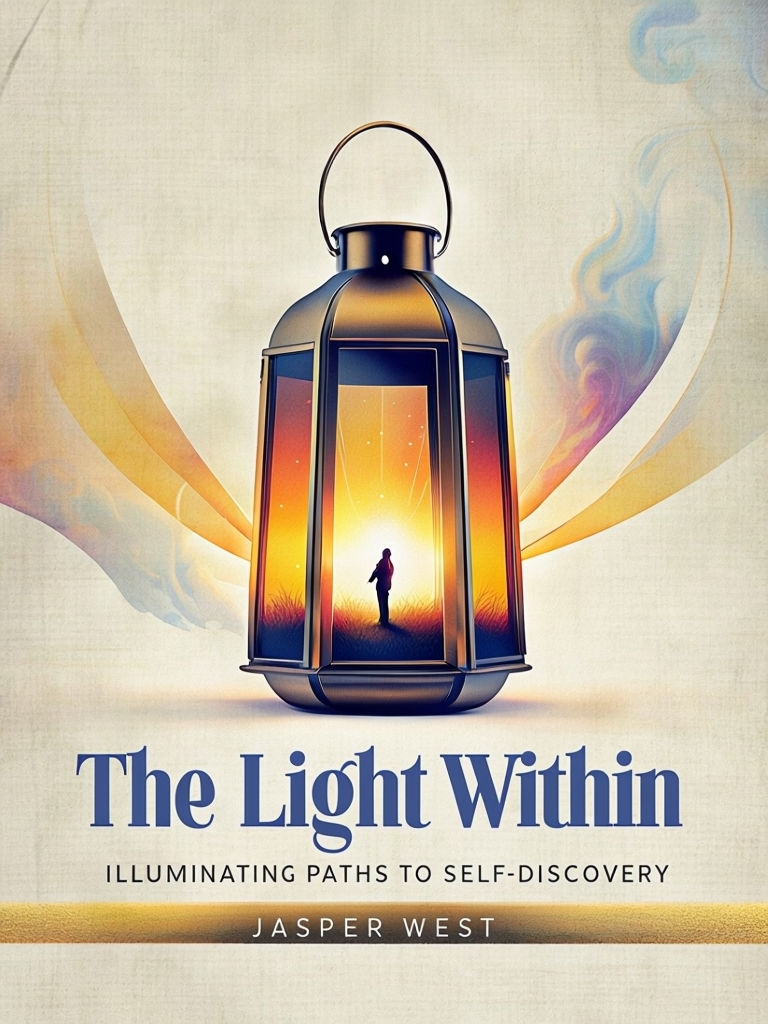 Minimalist Lantern Glow Design for The Light Within EBook Cover