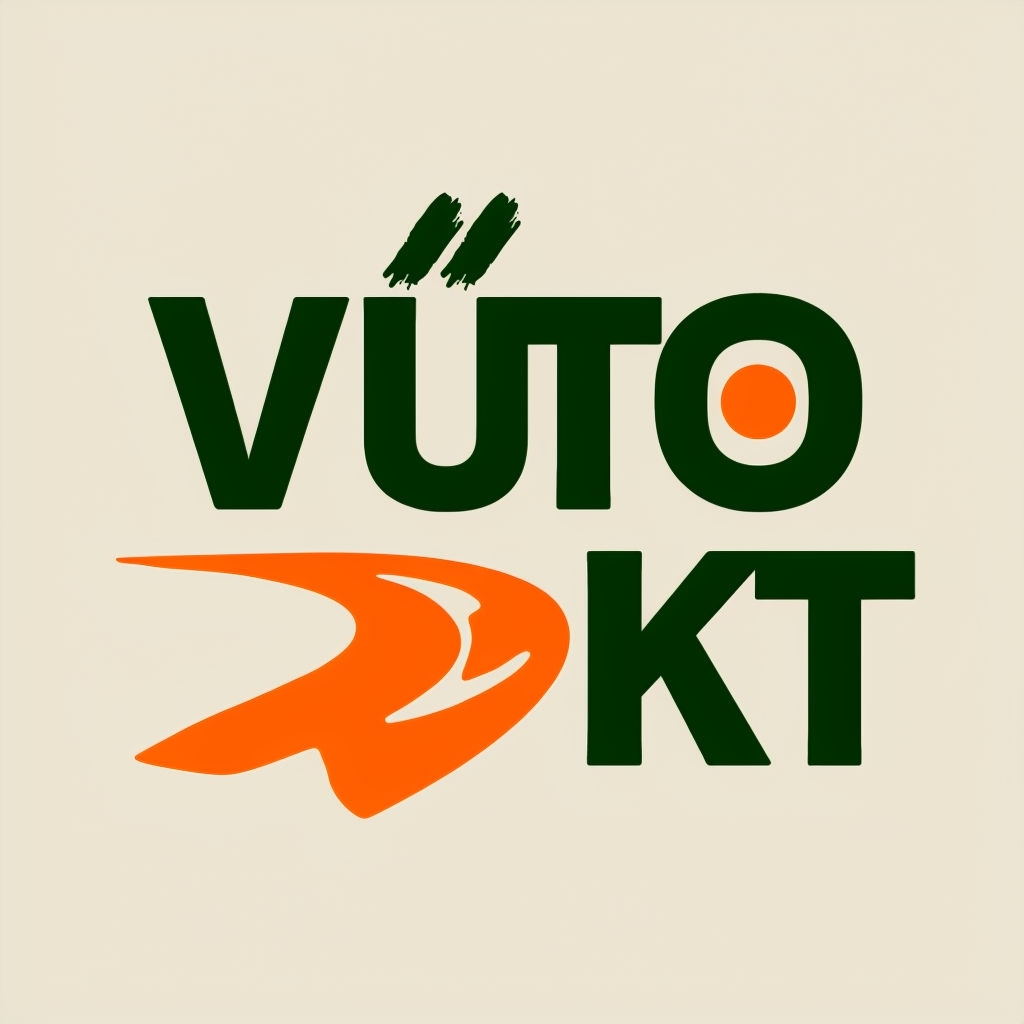 Minimalist VÚTO TOKY Logo Design with Dynamic Elements Logo