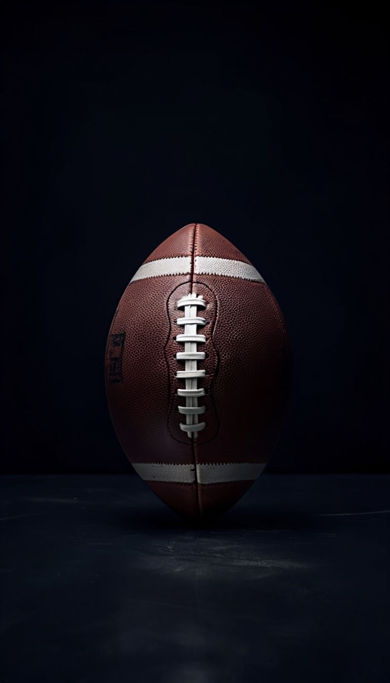 Minimalist American Football Still Life Photography Phone Case Cover