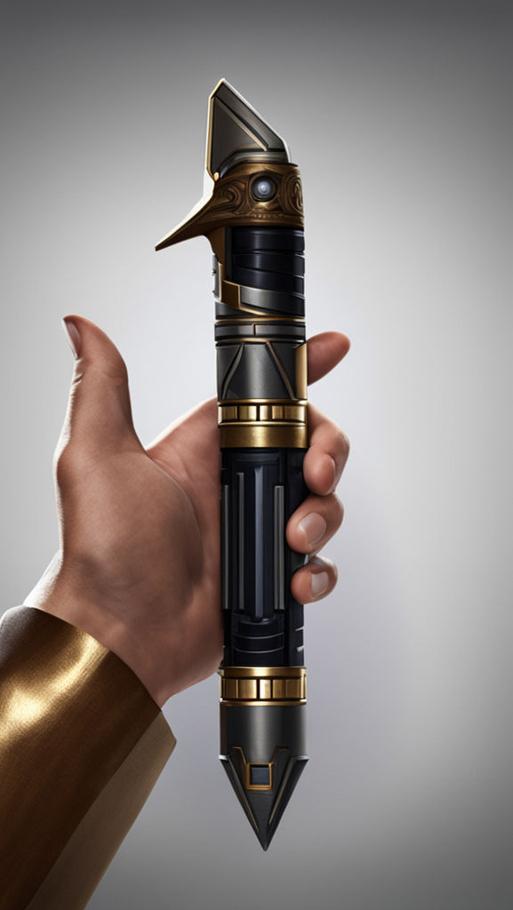 Megatron themed Lightsaber hilt by Starry Night - Playground