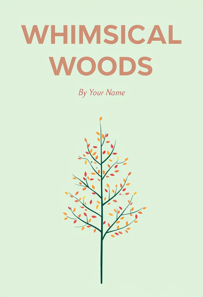 Whimsical Woods Minimalist Tree EBook Cover