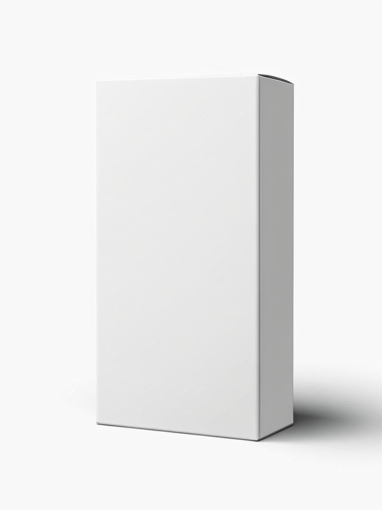 Minimalistic White Product Box Mockup for Clean Presentation
