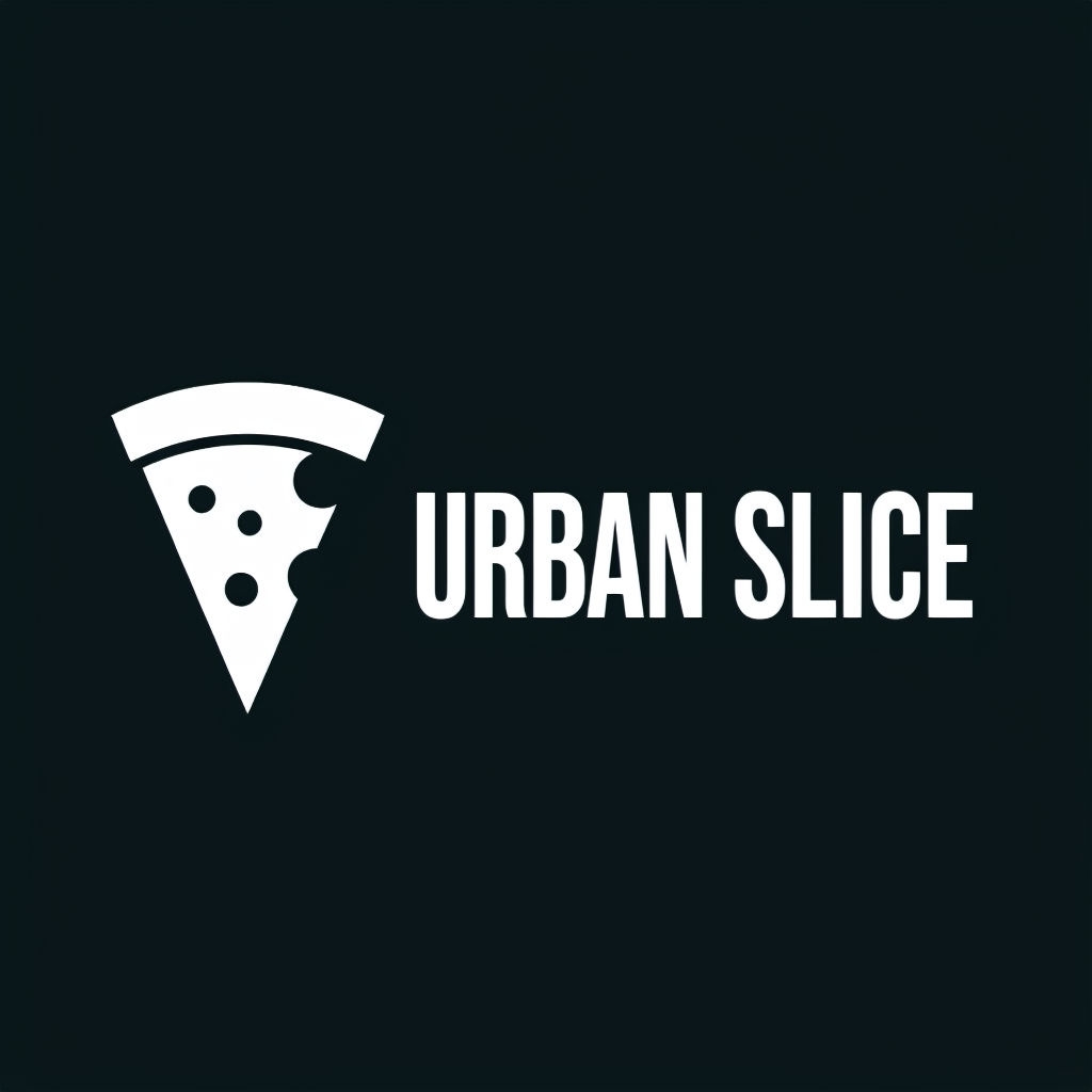 Modern Urban Slice Logo for Streetwear Brand Design