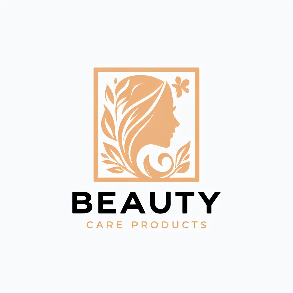 Elegant Minimalist Beauty Logo with Nature Inspired Design