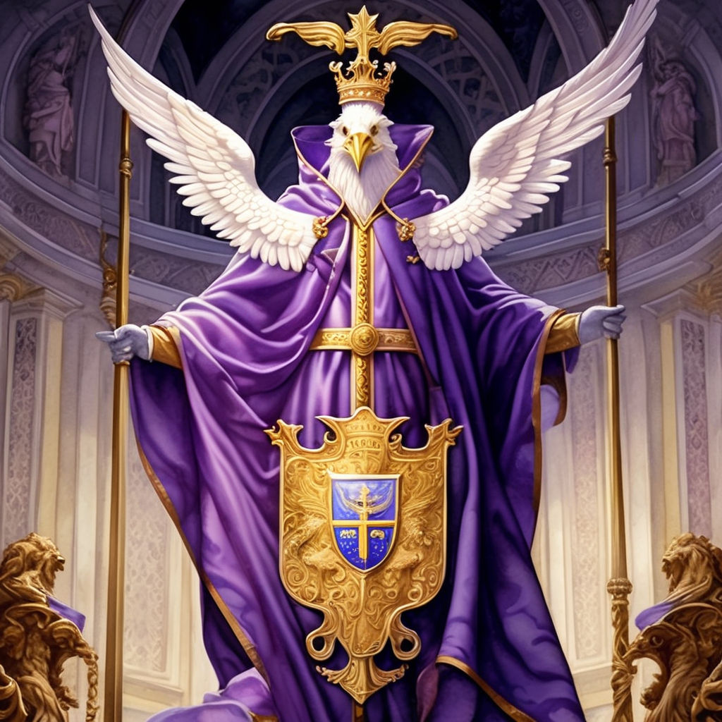 He awarded the purple flag with the coat of arms of Philip V by ...