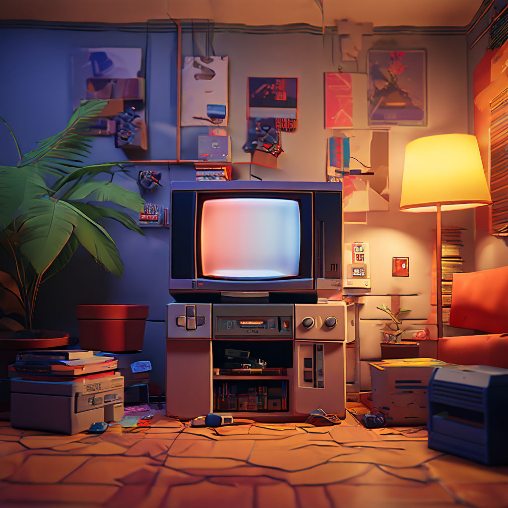 A scene filtered through the aesthetic of the PlayStation 2 by Tari Ayu